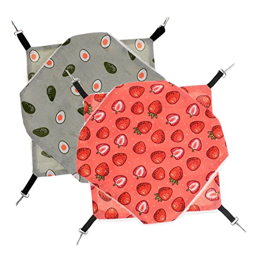 POPETPOP 2 Stück Hängematte Rattenkäfig Chinchillakäfig Zubehör Haustierkäfig Zubehör Hamsterkäfig Zubehör Haustierkäfig Futter POPETPOP 2 Stück Hängematte Rattenkäfig Chinchillakäfig Zubehör Haustierkäfig Zubehör Hamsterkäfig Zubehör Haustierkäfig Futter von POPETPOP