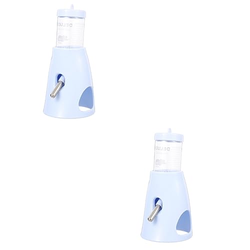 POPETPOP 2 Stück Hamster Wasserflasche Kleintier Wasserkäfig Stehende Hamster Flasche Meerschweinchen Wasserflasche Boden Hamster Tränke Hamster Hängende Wasserflasche Hamster Tank von POPETPOP