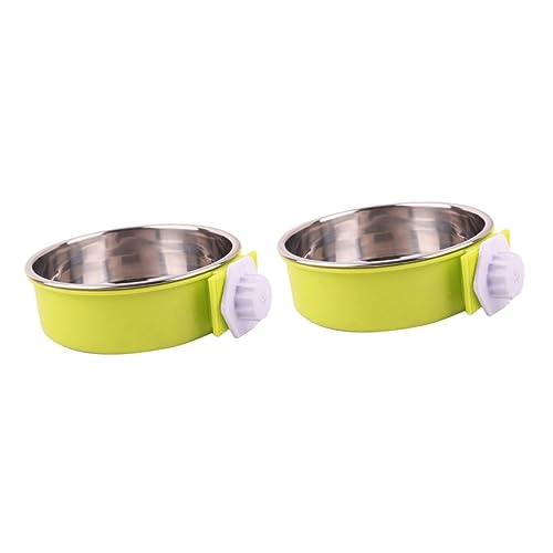 POPETPOP 2 Stücke Tragbare Pet Feeder Hängen Schüssel Ort-Matte Edelstahl Hund Katze Schüssel Käfig Coop Schüssel Größe POPETPOP 2 Stücke Tragbare Pet Feeder Hängen Schüssel Ort-Matte Edelstahl Hund Katze Schüssel Käfig Coop Schüssel Größe von POPETPOP