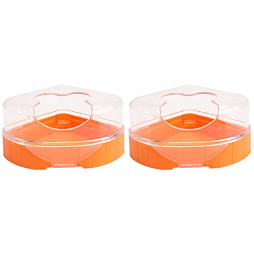 POPETPOP 2 Stück Haustier Kleines Badehaus Hamster Ratte Sauna Trockenzubehör. **. cm Tierkäfig Rennmaus Versteck Sand Mini Transparent Chinchilla Toilette Töpfchen Becken Baden Mit POPETPOP 2 Stück Haustier Kleines Badehaus Hamster Ratte Sauna Trockenzubehör. **. cm Tierkäfig Rennmaus Versteck Sand Mini Transparent Chinchilla Toilette Töpfchen Becken Baden Mit von POPETPOP