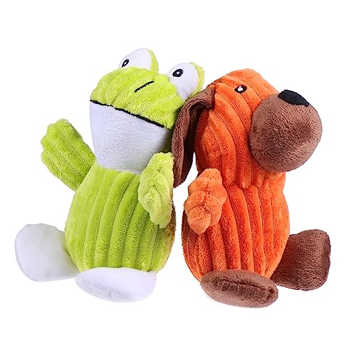 POPETPOP 2 Stücke Haustier Plüsch Spielzeug Haustier Kauen Spielzeug Hund Molaren Spielzeug Quietschende Sound Für Interaktive Spielen POPETPOP 2 Stücke Haustier Plüsch Spielzeug Haustier Kauen Spielzeug Hund Molaren Spielzeug Quietschende Sound Für Interaktive Spielen von POPETPOP