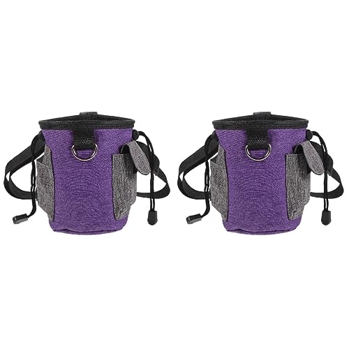 POPETPOP 2 Stücke Leichte Hund Leckerli Tasche Welpen Snack Träger Für Outdoor Haustier Liefert Reise von POPETPOP
