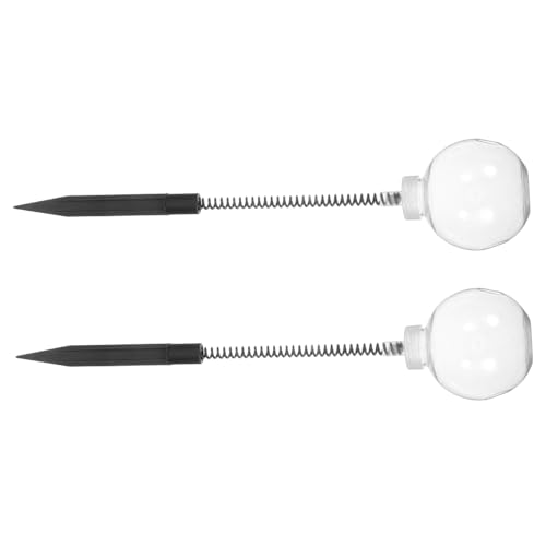 POPETPOP 2 Stück Hühnerstall Slow Feeder für Hühner zum Hacken von Hühnern Pet Geflügel Xylophonspielzeug Hackspielzeug für Hühner Metall Kunststoff Transparent von POPETPOP