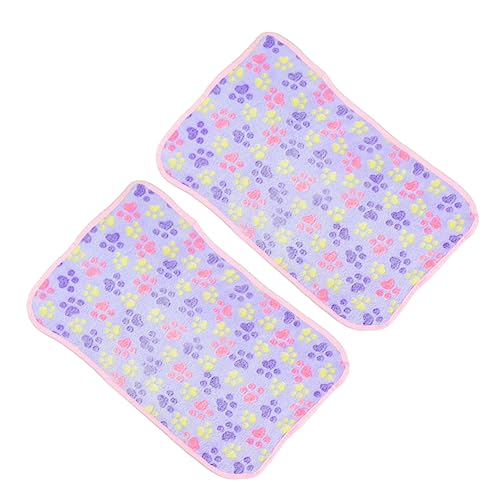 POPETPOP 2 STK Hundedecke Hundebettauflage Rundes Schlafkissen Sich Selbst Erwärmendes Haustier Hundedecke Matte Hundebett Matte Katzen Und Hunde Zwingerkäfig Violett Korallenvlies POPETPOP 2 STK Hundedecke Hundebettauflage Rundes Schlafkissen Sich Selbst Erwärmendes Haustier Hundedecke Matte Hundebett Matte Katzen Und Hunde Zwingerkäfig Violett Korallenvlies von POPETPOP