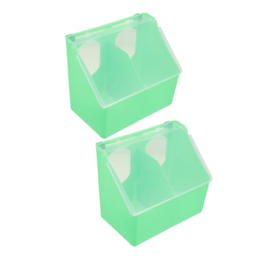 POPETPOP Vogelkäfig-futterspender Und Tränke 2-teiliges Taubenfutter-Set Aus Abs-Kunststoff Mit Gesundheitssandkasten Für Tauben Wachteln Und Andere Vögel POPETPOP Vogelkäfig-futterspender Und Tränke 2-teiliges Taubenfutter-Set Aus Abs-Kunststoff Mit Gesundheitssandkasten Für Tauben Wachteln Und Andere Vögel von POPETPOP