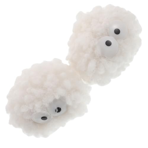 POPETPOP 2 Stück Katzen Haben Spaß Katzenstartkugel Katzenkätzchen -Haustier Katze Spielt Ball Weiche Pompomkugeln Interaktiver Katzenball Wollgarnball -katzenspielzeug Weiß Plüsch POPETPOP 2 Stück Katzen Haben Spaß Katzenstartkugel Katzenkätzchen -Haustier Katze Spielt Ball Weiche Pompomkugeln Interaktiver Katzenball Wollgarnball -katzenspielzeug Weiß Plüsch von POPETPOP