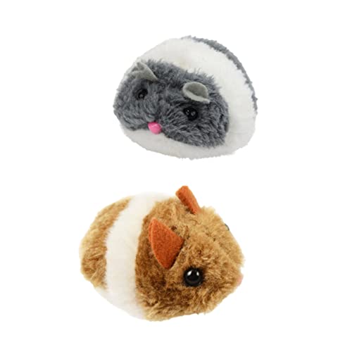POPETPOP Interaktives Katzenspielzeug 2er-Pack Plüschmaus Quietschendes Katzenspielzeug Für Kätzchen Katzen Lustig Und Sicher POPETPOP Interaktives Katzenspielzeug 2er-Pack Plüschmaus Quietschendes Katzenspielzeug Für Kätzchen Katzen Lustig Und Sicher von POPETPOP