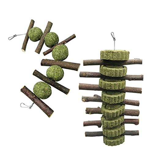 POPETPOP 2er-Pack Holzstäbchen-Spielzeug Für Hamster Kauspielzeug POPETPOP 2er-Pack Holzstäbchen-Spielzeug Für Hamster Kauspielzeug von POPETPOP