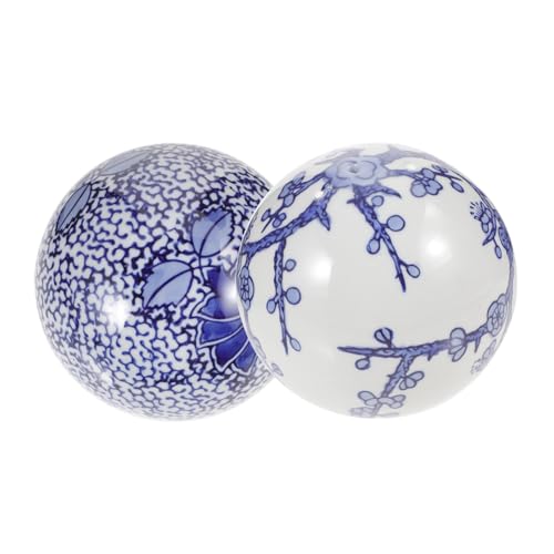 POPETPOP 2pcs Keramik Aquarium Exquisite Dekorative Kugeln für Aquarium POPETPOP 2pcs Keramik Aquarium Exquisite Dekorative Kugeln für Aquarium von POPETPOP