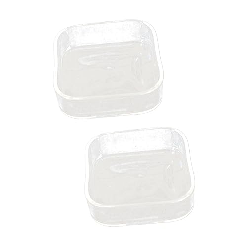 POPETPOP 2st Reptichip Reptilien-eckschale Wasserspender Für Reptilien Reptilienboden Schlangenwasserschale Futterspender Für Reptilien Haustier Rundes Glas Quadrat Tierische Schale POPETPOP 2st Reptichip Reptilien-eckschale Wasserspender Für Reptilien Reptilienboden Schlangenwasserschale Futterspender Für Reptilien Haustier Rundes Glas Quadrat Tierische Schale von POPETPOP