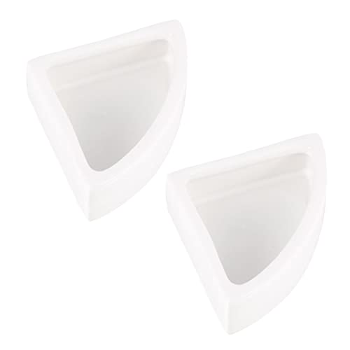 POPETPOP Keramik Reptil Schüssel Set 2 Pcs Große Dreieck Feeder Reptil Wasser Gericht Lebendfutter Für POPETPOP Keramik Reptil Schüssel Set 2 Pcs Große Dreieck Feeder Reptil Wasser Gericht Lebendfutter Für von POPETPOP
