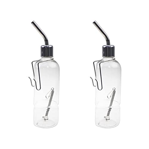 POPETPOP 2 Stück Wasserspender Mit Automatischem Auslauf 180 Ml Haustier-wasserzufuhr Auslaufsicheres Design Für Hamster Chinchilla Meerschweinchen Vögel Tauben Papageien Mini POPETPOP 2 Stück Wasserspender Mit Automatischem Auslauf 180 Ml Haustier-wasserzufuhr Auslaufsicheres Design Für Hamster Chinchilla Meerschweinchen Vögel Tauben Papageien Mini von POPETPOP