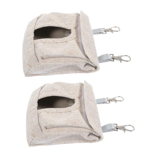 POPETPOP 2stücke Kaninchenfutter Tasche Hängend Meerschweinchen-futtertasche Kleintierfutter Kaninchenhalter Futterbeutel Für Kaninchen Und Meerschweinchen von POPETPOP
