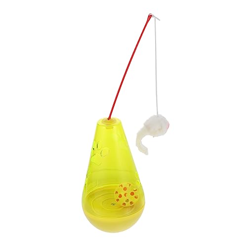 POPETPOP Katzenspielzeug Automatisches Futterspielzeug Für Katzen Langsamer Futterspender Katzenspielzeug Attraktive Mäuse Haustier-Tumbler-Spielzeug-Set POPETPOP Katzenspielzeug Automatisches Futterspielzeug Für Katzen Langsamer Futterspender Katzenspielzeug Attraktive Mäuse Haustier-Tumbler-Spielzeug-Set von POPETPOP