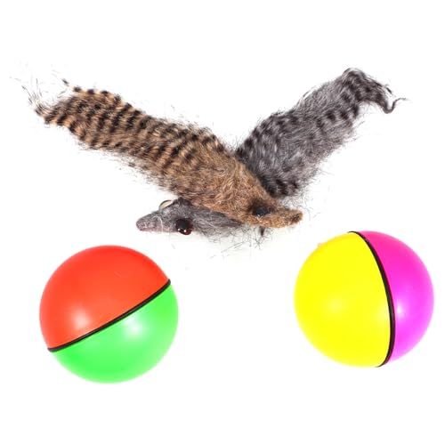 POPETPOP 2 Stück Wassermaus Haustier Kleines Wieselball Für Hunde Hundespielzeug Haustierspielzeug Batterie Elektrisches Hund Wieselball Für Hunde Welpenspielzeug Katze POPETPOP 2 Stück Wassermaus Haustier Kleines Wieselball Für Hunde Hundespielzeug Haustierspielzeug Batterie Elektrisches Hund Wieselball Für Hunde Welpenspielzeug Katze von POPETPOP