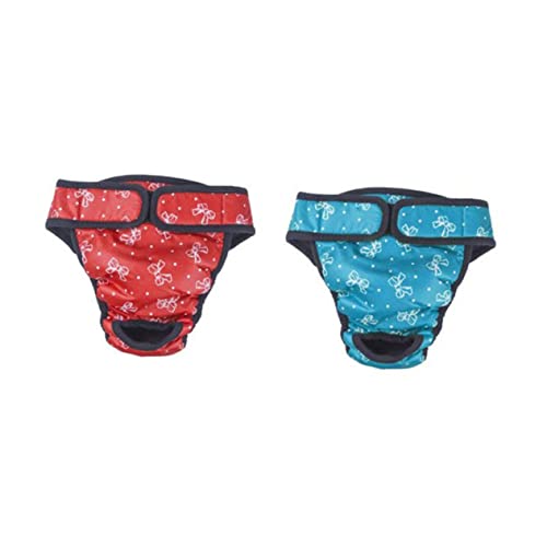 POPETPOP 2 Stücke Für Hunde Weibliche Hund Windel Baumwolle Haustier Unterwäsche Bowknot Größe Xs See Hund Windeln Für Hunde Welpen Menstruation POPETPOP 2 Stücke Für Hunde Weibliche Hund Windel Baumwolle Haustier Unterwäsche Bowknot Größe Xs See Hund Windeln Für Hunde Welpen Menstruation von POPETPOP