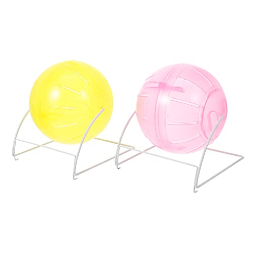 POPETPOP 2st Hamster Laufball Chinchilla Laufball Rennmäuse Laufrad Kleine Tierspur Chinchilla Laufspielzeug Spielzeug Für Hamsterkäfige Hamster Läuft Fitness Gewidmet Plastik Scrollrad POPETPOP 2st Hamster Laufball Chinchilla Laufball Rennmäuse Laufrad Kleine Tierspur Chinchilla Laufspielzeug Spielzeug Für Hamsterkäfige Hamster Läuft Fitness Gewidmet Plastik Scrollrad von POPETPOP