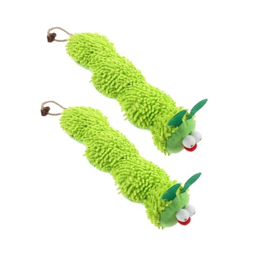 POPETPOP 2 Stücke Katze Kissen Katze Ball Raupe Kätzchen Liefert Katze Pet Cartoon Beißen Plüsch POPETPOP 2 Stücke Katze Kissen Katze Ball Raupe Kätzchen Liefert Katze Pet Cartoon Beißen Plüsch von POPETPOP