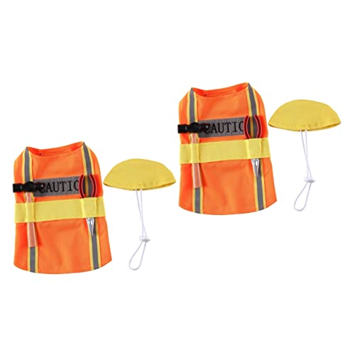 POPETPOP 2st Kleidung Für Haustiere Hunde Tragendes Kostüm Haustierkostüme Hundekostüm Mit Ingenieur-Auftritt Zarte Hundekleidung Zartes Welpenkostüm Wintermantel Mittlerer Hund Polyester POPETPOP 2st Kleidung Für Haustiere Hunde Tragendes Kostüm Haustierkostüme Hundekostüm Mit Ingenieur-Auftritt Zarte Hundekleidung Zartes Welpenkostüm Wintermantel Mittlerer Hund Polyester von POPETPOP