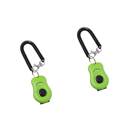 POPETPOP 2 STK Hundesachen Clickertraining Für Hunde Clicker-Set Für Das Welpentraining Hundetraining Welpen Essentials Pferdetrainings-clicker Vogeltrainingsklicker Pfeife Knopf POPETPOP 2 STK Hundesachen Clickertraining Für Hunde Clicker-Set Für Das Welpentraining Hundetraining Welpen Essentials Pferdetrainings-clicker Vogeltrainingsklicker Pfeife Knopf von POPETPOP