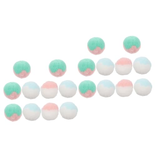 POPETPOP 20 STK Katze Plüschtierball Katzenkauball Haustier-Ostergeschenk Pompon-Ball-Spielzeug Plüsch Interaktives Katzenspielzeug Für Den Innenbereich Katze Fangball Die Katze POPETPOP 20 STK Katze Plüschtierball Katzenkauball Haustier-Ostergeschenk Pompon-Ball-Spielzeug Plüsch Interaktives Katzenspielzeug Für Den Innenbereich Katze Fangball Die Katze von POPETPOP