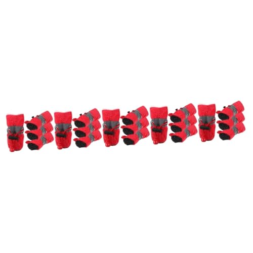 POPETPOP 20 STK rutschfeste Schuhe Für Haustiere Krallen Haustierschuhe Mit Kordelzug Hundeschuhe Für Draußen Schützende Hundeschuhe Schuhschutz Kleinkind Stoff POPETPOP 20 STK rutschfeste Schuhe Für Haustiere Krallen Haustierschuhe Mit Kordelzug Hundeschuhe Für Draußen Schützende Hundeschuhe Schuhschutz Kleinkind Stoff von POPETPOP