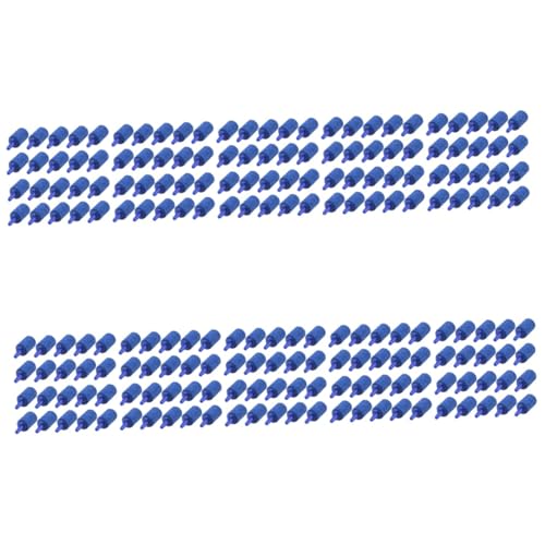 POPETPOP 200 STK Blasendiffusor Aquarium- Kleine Luft Luftstein Freigeben Verstopfen Sie Niemals Die Luft Sauerstoffbelüfter Teichluft Runde Luft Luftpumpe Keramik Zylinder von POPETPOP