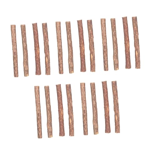 POPETPOP 20St Kauspielzeug für Katzen Kauspielzeug für Haustiere Katzenspielzeug Happy cat interaktives für Katzen Silvervine für Katzen Katze Molar Polygonum Holz von POPETPOP