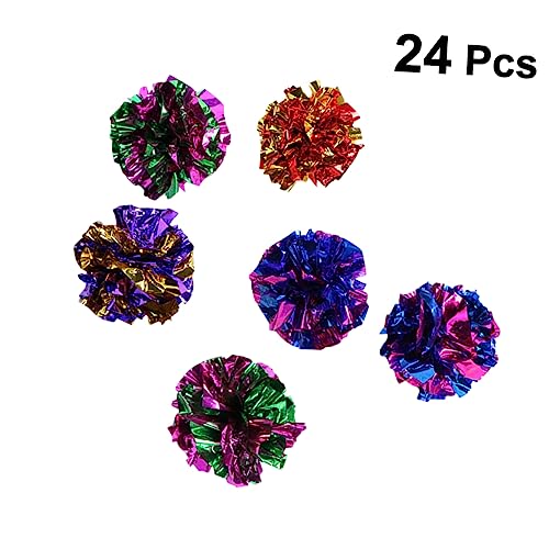 POPETPOP Interaktives Spielzeug für Katzen 24 Quietschende Knisterbälle Katzenspielzeug Bälle Zum Spielen Im Innenbereich Kätzchenbälle Textur POPETPOP Interaktives Spielzeug für Katzen 24 Quietschende Knisterbälle Katzenspielzeug Bälle Zum Spielen Im Innenbereich Kätzchenbälle Textur von POPETPOP