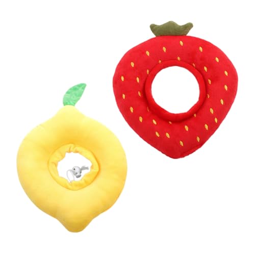 POPETPOP 2St Elisabeth Kreis Buster-Kragen für Katzentunnel Pfoten Kätzchen Glocke Schutzkegel Heimtierbedarf Heilkegel Katzenschutzkragen chirurgischer Flanell von POPETPOP