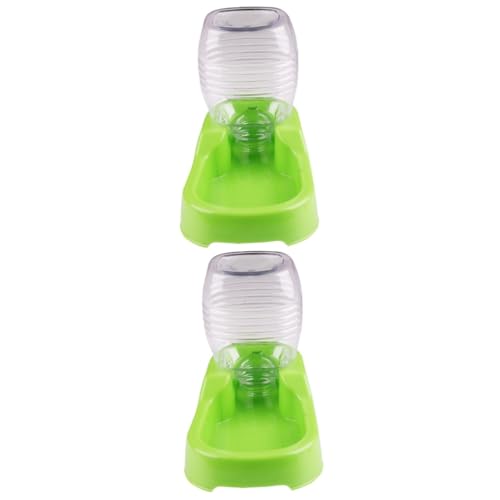 POPETPOP 2stücke Hundewassertrinknapf Auslaufsicherer Kreativer Wasserspender Für Hunde Und Welpen Grün Für Zuhause Und Unterwegs Rutschfestes Design Automatische Wasserversorgung POPETPOP 2stücke Hundewassertrinknapf Auslaufsicherer Kreativer Wasserspender Für Hunde Und Welpen Grün Für Zuhause Und Unterwegs Rutschfestes Design Automatische Wasserversorgung von POPETPOP