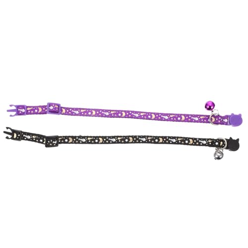 POPETPOP 2St Haustierhalsband pet Supplies katzenhalsband katzenhalsbänder Kratzfestes Halsband Haustierzubehör Katzenfutter Charm-Kragen Verstellbarer Katzenkreis Halskreis der Katze Stoff POPETPOP 2St Haustierhalsband pet Supplies katzenhalsband katzenhalsbänder Kratzfestes Halsband Haustierzubehör Katzenfutter Charm-Kragen Verstellbarer Katzenkreis Halskreis der Katze Stoff von POPETPOP