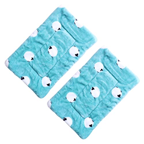 POPETPOP Hamster Bett Warme Pad 2 Stücke Meerschweinchen Thermische Pad Weichen Bequemen von POPETPOP