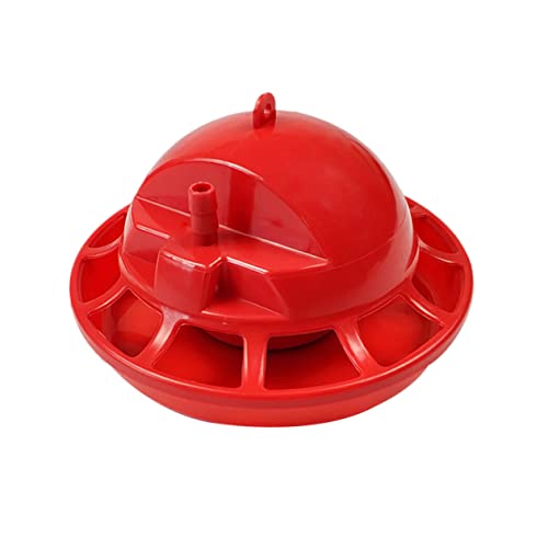 POPETPOP Automatisches Tränkesystem Für Hühner 2 Stück Geflügel Auslaufsicheres Design Für Die Vogel- Und Taubenzucht Rot POPETPOP Automatisches Tränkesystem Für Hühner 2 Stück Geflügel Auslaufsicheres Design Für Die Vogel- Und Taubenzucht Rot von POPETPOP