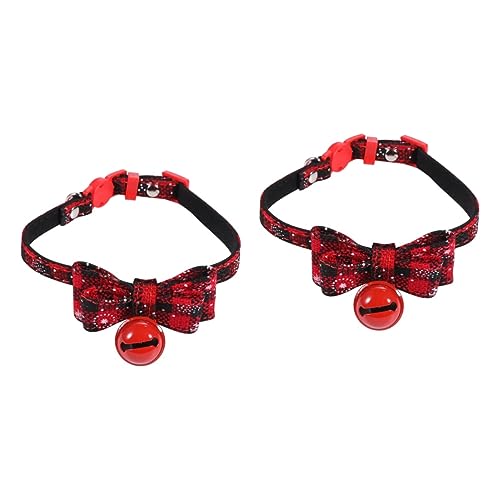 POPETPOP 2St - und Hundehalsband Tier kostü tierkostü caakg Lang lunghi Weihnachtsgürtel für Haustiere Weihnachtshaustier für Welpen Festivalkragen Krawatte Seil Metall rot POPETPOP 2St - und Hundehalsband Tier kostü tierkostü caakg Lang lunghi Weihnachtsgürtel für Haustiere Weihnachtshaustier für Welpen Festivalkragen Krawatte Seil Metall rot von POPETPOP