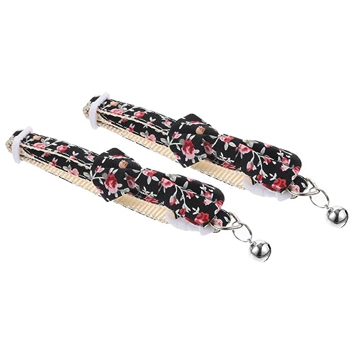 POPETPOP Niedliches Katzenhalsband mit Glöckchen und Fliege Verstellbares Haustier-Accessoire für Den Täglichen Gebrauch POPETPOP Niedliches Katzenhalsband mit Glöckchen und Fliege Verstellbares Haustier-Accessoire für Den Täglichen Gebrauch von POPETPOP