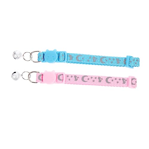 POPETPOP Nylon-haustierhalsband Mit Abreißbarem Und Reflektierendem Design Abreißbares Katzenhalsband Für Jungen Katzendekor von POPETPOP