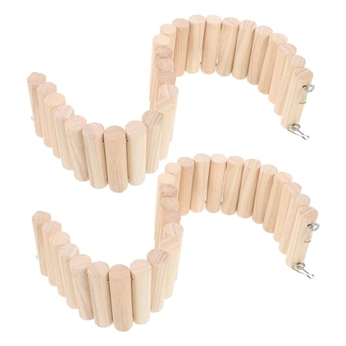 POPETPOP 2stücke Kletterleiter Brücke Für Kleintiere Biegsame Aktivitätsbrücke Für Hamster Und Meerschweinchen Fördert Und Spielspaß Drinnen Und Draußen von POPETPOP