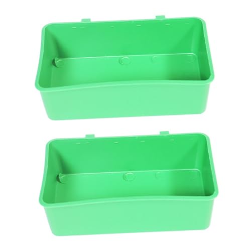 POPETPOP 2 Stücke Wellensittich Dusche Vogel Bad Papagei Bad Becken Für Vögel Badewanne Feeder von POPETPOP