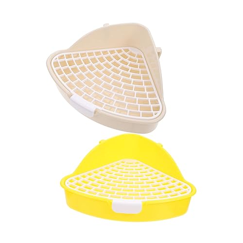 POPETPOP 2 Wurf Katzentoilette Groß Hamster Toilette Training Box Für Pet Store POPETPOP 2 Wurf Katzentoilette Groß Hamster Toilette Training Box Für Pet Store von POPETPOP