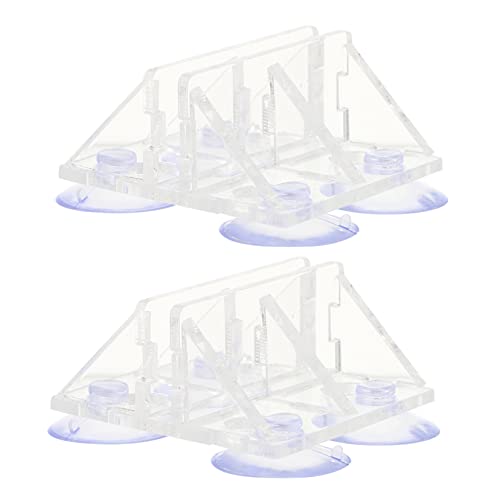 POPETPOP 2stücke Saugnapf Clips Für Aquarium Trennwand -fischbehälter-Isolator Installieren Isoliert Aggressive Und Kranke Fische Für -aquarien von POPETPOP