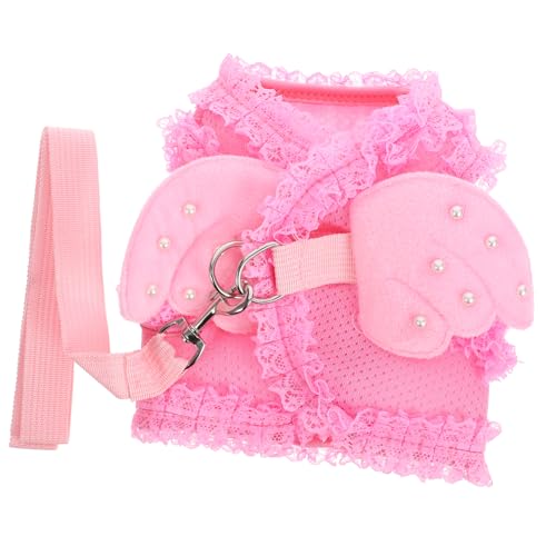 POPETPOP 2 Stück Angel Cat Brustgurte Haustierweste Sichere Traktionsschnalle Größe S Bequem Für Den Einsatz POPETPOP 2 Stück Angel Cat Brustgurte Haustierweste Sichere Traktionsschnalle Größe S Bequem Für Den Einsatz von POPETPOP