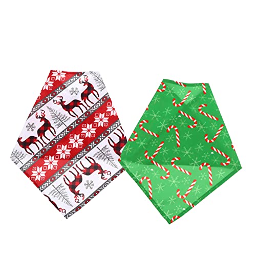 POPETPOP 2st Dreieckstuch Für Haustiere Hundehandtuch Hund Weihnachtsschal Hundedecke Kostüm Hundeparty Hundespeichel Weihnachten Hundesabber Lätzchen Bandana Für Hund Bestickt Polyester POPETPOP 2st Dreieckstuch Für Haustiere Hundehandtuch Hund Weihnachtsschal Hundedecke Kostüm Hundeparty Hundespeichel Weihnachten Hundesabber Lätzchen Bandana Für Hund Bestickt Polyester von POPETPOP