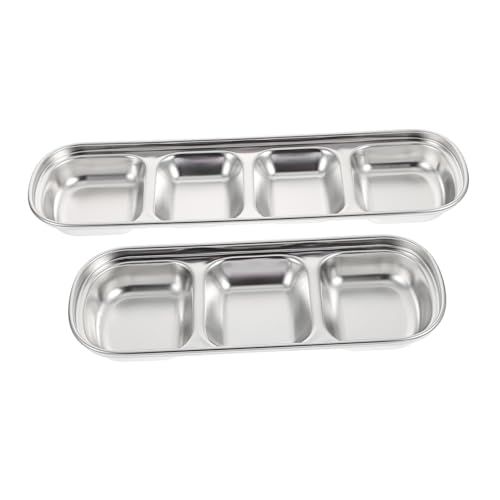 POPETPOP 2stücke Futterplatten Mit Multi-Grid-Design rutschfeste Futtertrays Für Haustiere Einfache Und Langlebig Für Kleine Tiere POPETPOP 2stücke Futterplatten Mit Multi-Grid-Design rutschfeste Futtertrays Für Haustiere Einfache Und Langlebig Für Kleine Tiere von POPETPOP