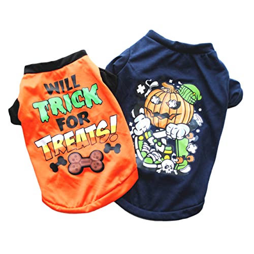 POPETPOP 2st Halloween-haustierhundet-Shirt Bühnenhundekostü Haustier-Hoodie Welpen-Sweatshirt Kapuzenpullover Für Hunde Bekleidung Hunde Halloween-kostü Züchten Polyester Baumwolle POPETPOP 2st Halloween-haustierhundet-Shirt Bühnenhundekostü Haustier-Hoodie Welpen-Sweatshirt Kapuzenpullover Für Hunde Bekleidung Hunde Halloween-kostü Züchten Polyester Baumwolle von POPETPOP