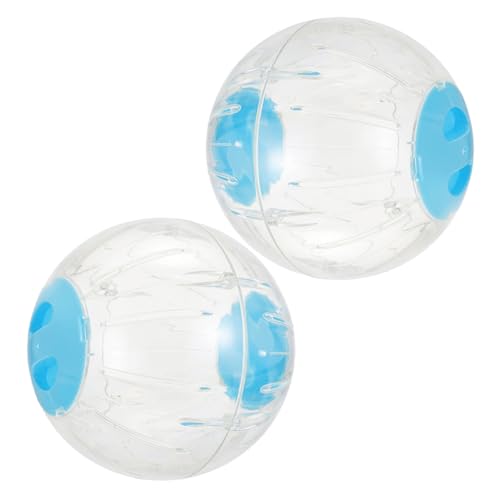 POPETPOP Hamster-übungsbälle-Set Laufbälle für Haustiere Luftstrom für Zwerghamster Rennmäuse Meerschweinchen von POPETPOP