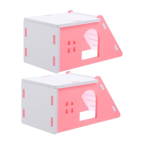 POPETPOP 2stücke Hamster Schlafhaus Weiche Und Sichere Unterkünfte Für Kleine Tiere Für Hamster Meerschweinchen Und Kaninchen Design Komfortabel Und Praktisch POPETPOP 2stücke Hamster Schlafhaus Weiche Und Sichere Unterkünfte Für Kleine Tiere Für Hamster Meerschweinchen Und Kaninchen Design Komfortabel Und Praktisch von POPETPOP