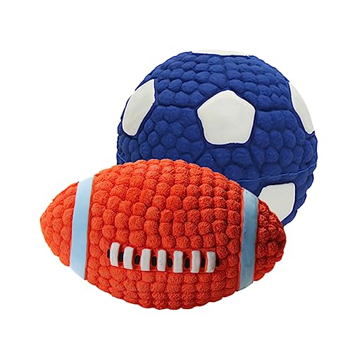 POPETPOP 2st Haustier Quietscher Hundebälle Rugby-hundespielzeug Rugby-Spielzeug Für Haustiere Kauspielzeug Für Hunde Spielzeug Für Draußen Quietschender Hund Spielzeugball Großer Hund POPETPOP 2st Haustier Quietscher Hundebälle Rugby-hundespielzeug Rugby-Spielzeug Für Haustiere Kauspielzeug Für Hunde Spielzeug Für Draußen Quietschender Hund Spielzeugball Großer Hund von POPETPOP