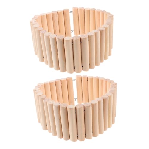 POPETPOP 2stücke Hamster Holzleiter Für Kleintiere Kletterspielzeug Für Meerschweinchen Und Chinchillas Dekorative Tierbrücke Für Käfige Fördert Und Spielspaß von POPETPOP