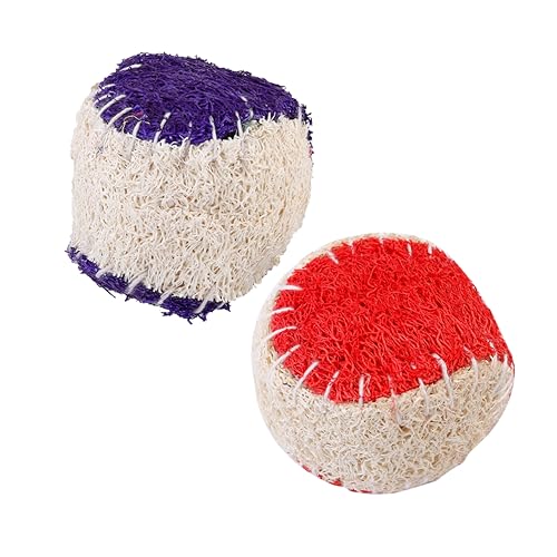POPETPOP 2st Luffa-Spielzeug Für Haustiere Hundetraining Haustier Kauen Kauspielzeug Für Welpen Hund Werfen Spielzeugbälle Für Hunde Beißspielzeug Für Welpen Hundekauer Hündchen Schlepper POPETPOP 2st Luffa-Spielzeug Für Haustiere Hundetraining Haustier Kauen Kauspielzeug Für Welpen Hund Werfen Spielzeugbälle Für Hunde Beißspielzeug Für Welpen Hundekauer Hündchen Schlepper von POPETPOP
